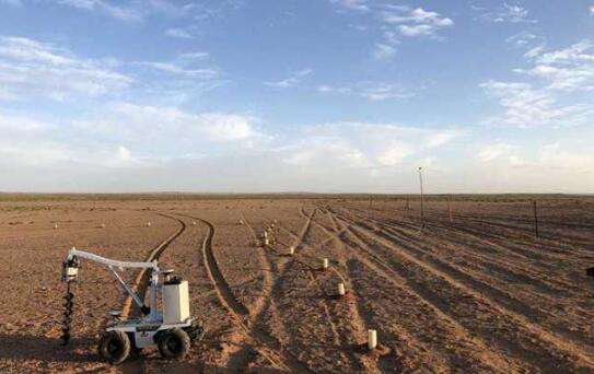 華東師大師生研發(fā)“種樹機(jī)器人” 種植效率大大提高
