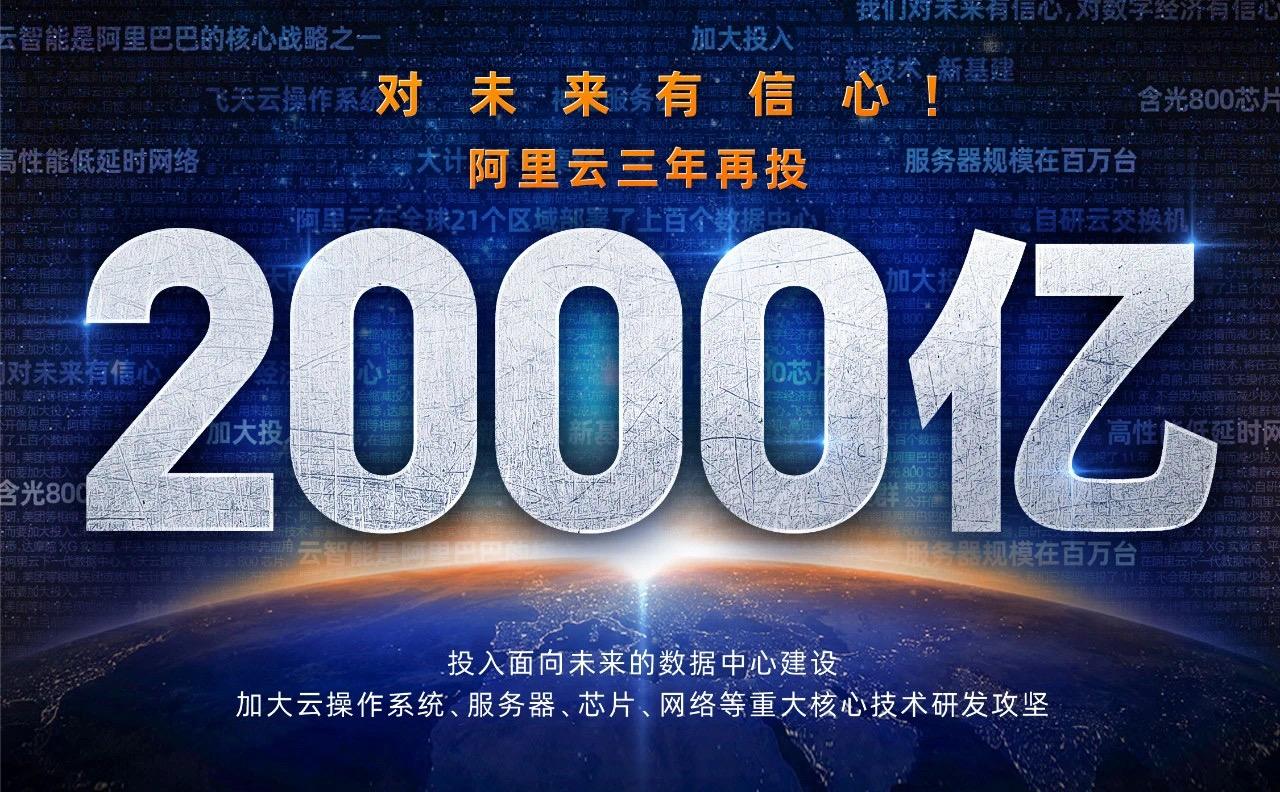 新基建迎巨頭大手筆！騰訊5年5000億 阿里3年2000億
