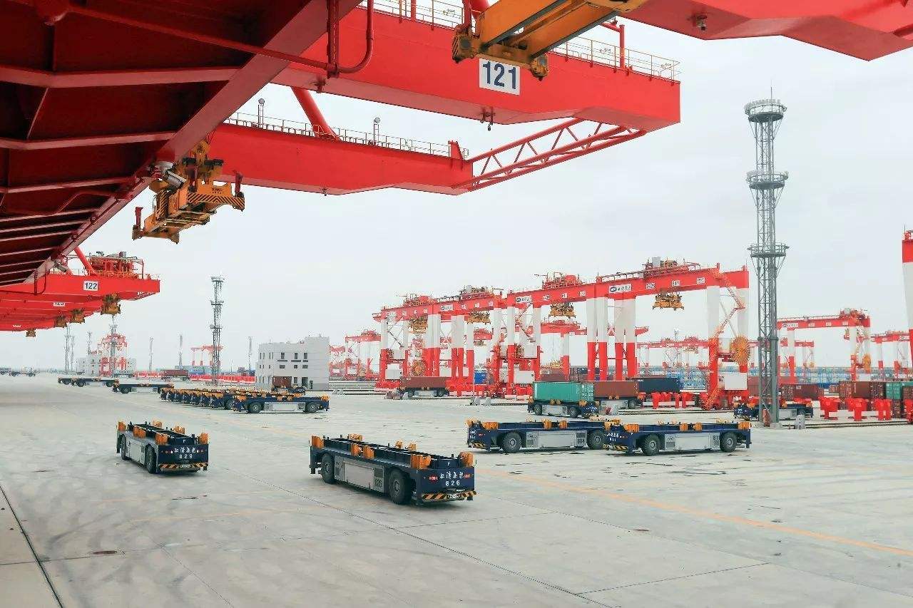 “中國智造”在洋山深水港揚帆起航