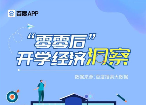 百度發(fā)布“零零后”開學經(jīng)濟洞察：特殊開學季用戶消費熱情不減