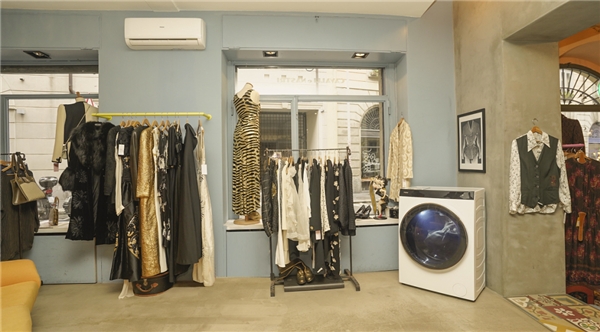 “隨手拍”海爾：米蘭古著店空氣健康交給海爾，衣物護理還找海爾