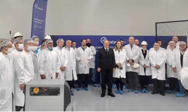 中國電科—土耳其Kalyon集團(tuán)二期光伏全產(chǎn)業(yè)鏈項(xiàng)目第一片M10電池順利下線