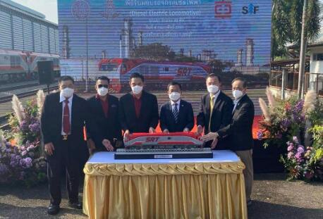 中國中車交付為泰國量身定制的內(nèi)燃機車