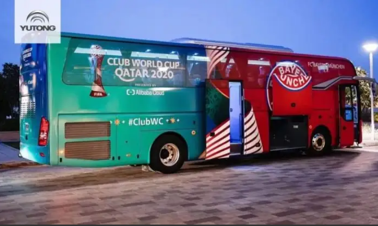 中國(guó)新能源客車(chē)亮相世界杯