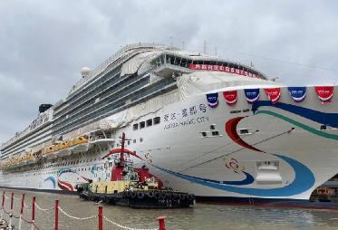 首艘國產(chǎn)大郵輪7月和8月進(jìn)行二次試航