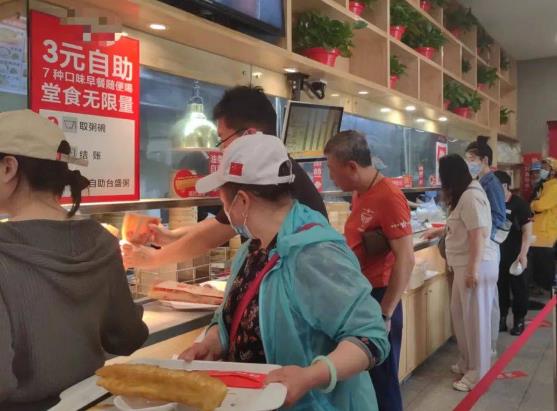 3元自助早餐，噱頭還是實惠