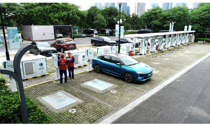杭州亞運會核心區(qū)域啟用新能源汽車無線充電設施