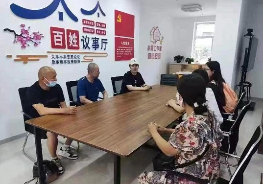 黑龍江省富?？h益海社區(qū)：打通社區(qū)