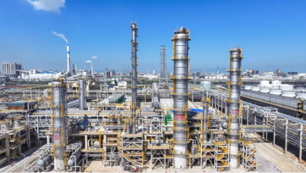 中國(guó)中化年產(chǎn)40萬(wàn)噸HPPO法環(huán)氧丙烷裝置一次開(kāi)車成功