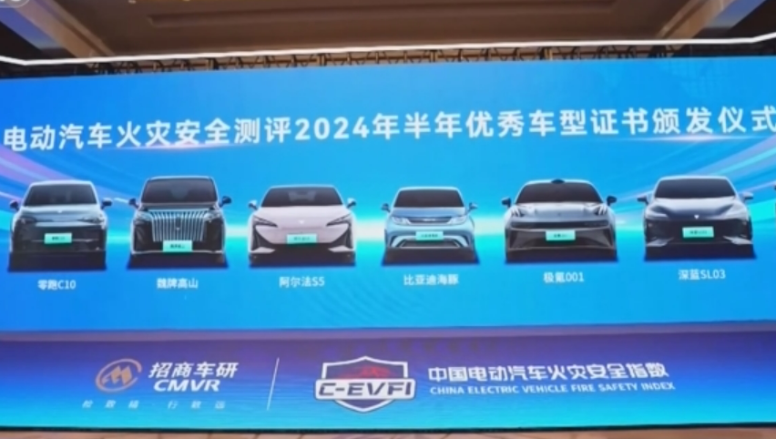 電動汽車整車熱擴散防護(hù)團(tuán)體標(biāo)準(zhǔn)發(fā)布