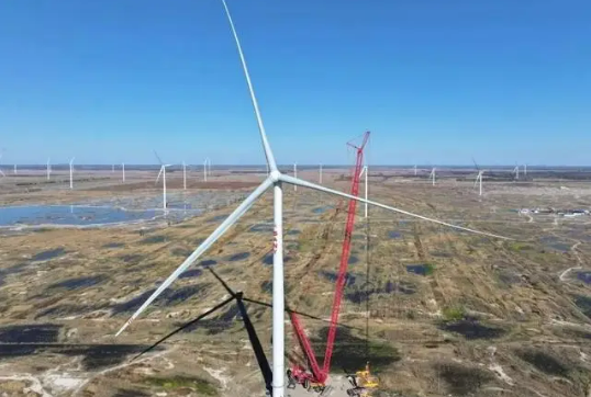 陸上15兆瓦風(fēng)電機組吊裝刷新兩項全球紀錄