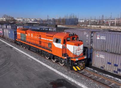 內(nèi)蒙古首次開行鐵合金鐵?？炀€班列