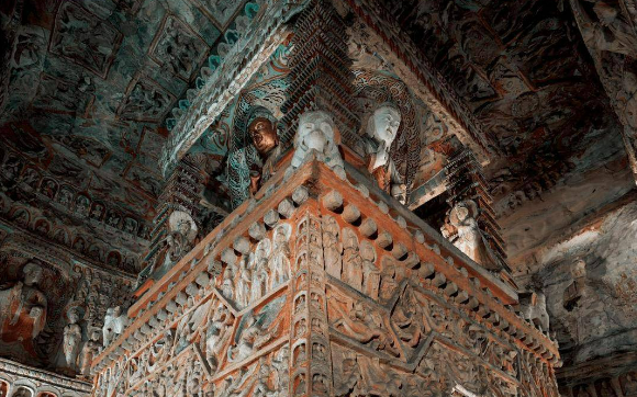 云岡石窟第6窟、第12窟正式恢復開放