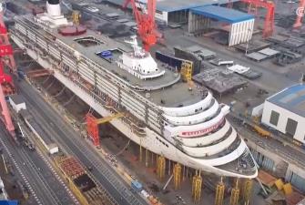 刷新進(jìn)度表！新技術(shù)加快大郵輪建造 中國郵輪業(yè)釋放新活力