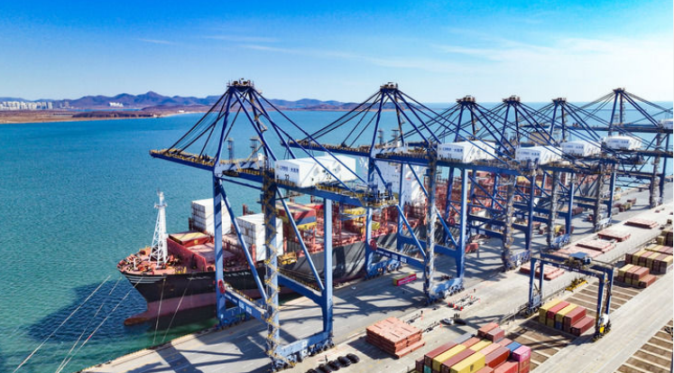 招商局集團(tuán)東北港口開通直航地中海集裝箱新航線