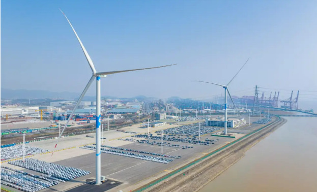 浙江首個綠電碼頭已“捕風(fēng)”發(fā)電3000萬度