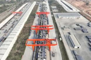 今年前兩個(gè)月廣西始發(fā)中越班列發(fā)運(yùn)貨物量大幅增長