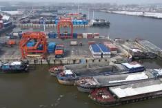 以航運優(yōu)勢降低物流成本 周口港累計開通32條集裝箱航線