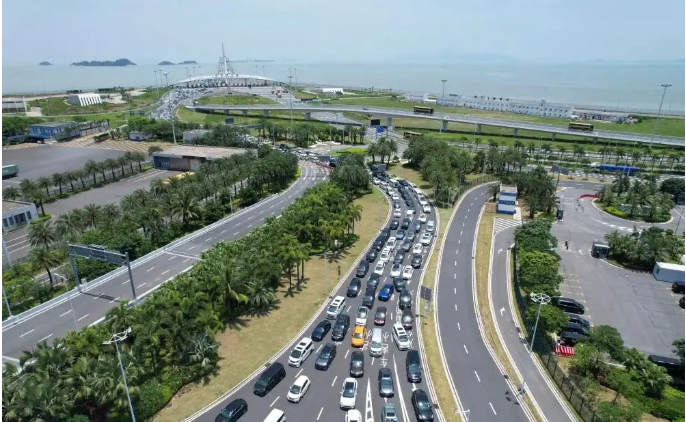 港珠澳大橋一季度客流車流雙創(chuàng)新高