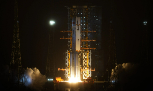 長(zhǎng)征七號(hào)改運(yùn)載火箭成功發(fā)射通信技術(shù)試驗(yàn)衛(wèi)星十六號(hào)