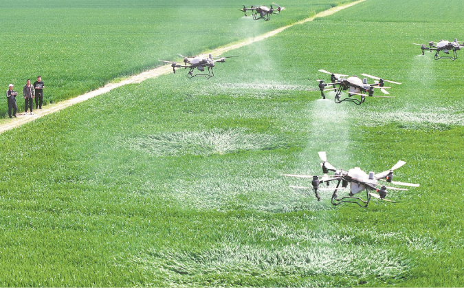 北斗導航、數(shù)字平臺、無人機……來看農(nóng)耕里的“科技范”