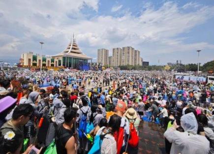 萬(wàn)千水花“潑”出文旅新活力