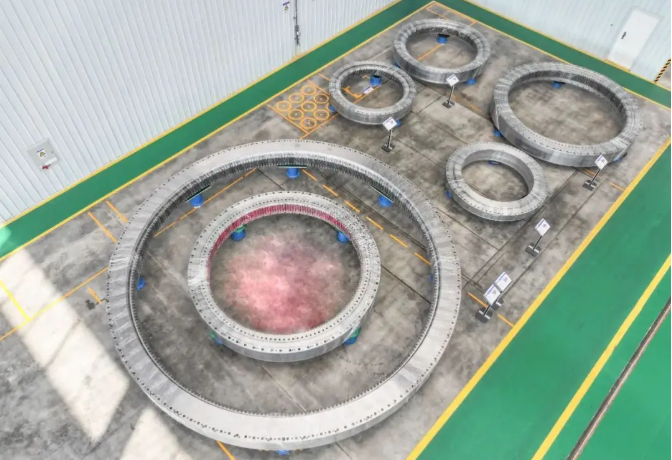 鐵建重工研制的超大直徑盾構(gòu)機(jī)用8米級(jí)主軸承通過(guò)裝機(jī)應(yīng)用論證