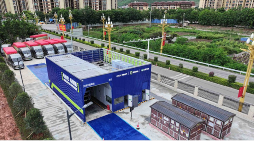 全國(guó)首條跨省跨境重卡換電干線啟動(dòng)