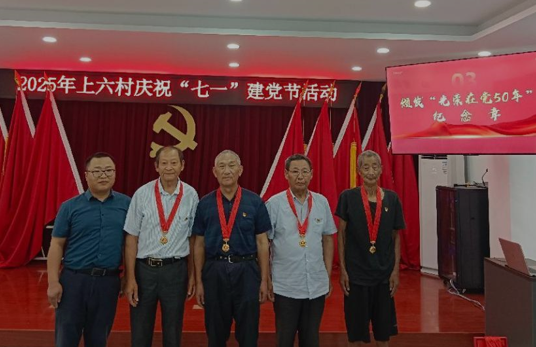 銘記歷史，不忘初心，共慶七一--靖江市上六村黨總支開展