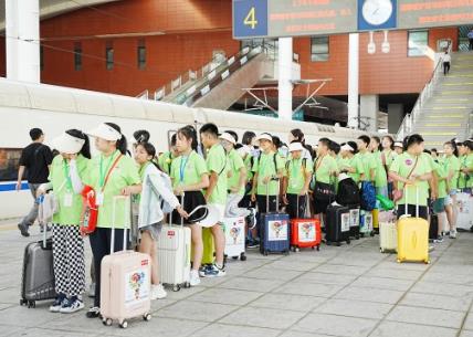 黑龍江省開行暑期首趟紅色研學游專列