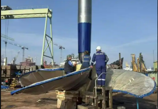 鎮(zhèn)江同舟公司為全球近萬艘巨輪配上“節(jié)能槳”