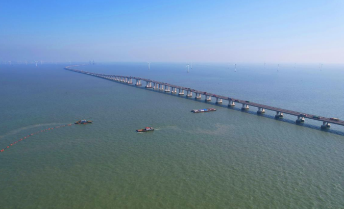 國內(nèi)首個海底樁基防護工程順利交工