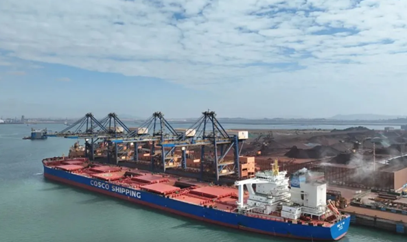 福建省莆田口岸上半年鐵礦石吞吐量突破1000萬噸 同比增長(zhǎng)18.81%