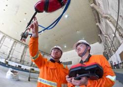 我國首條海洋油氣裝備智能化涂裝產(chǎn)線投用