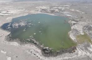 內(nèi)蒙古西居延海近5年來(lái)首度進(jìn)水