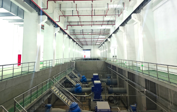 亞洲最大全地埋式高品質(zhì)水廠實現(xiàn)單日20萬噸通水