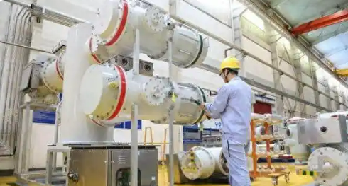 平高威海國產(chǎn)風機塔筒GIS挺進“深藍”