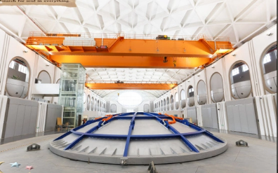 超重力離心模擬與實驗裝置核心設(shè)備正式啟用