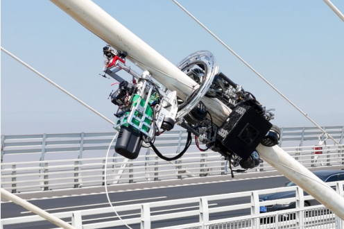 全球首款“機械壁虎”實現(xiàn)纜索橋梁智能養(yǎng)護新突破