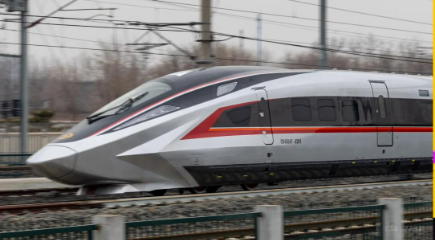 CR450動車組樣車跑出453公里時速