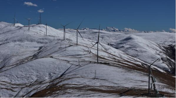 我國(guó)海拔最高風(fēng)電項(xiàng)目并網(wǎng)發(fā)電