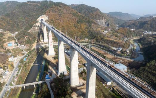 進(jìn)度條刷新！西十高鐵全線鋪軌貫通