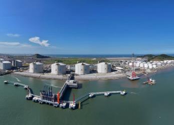 上海LNG站線擴(kuò)建項(xiàng)目（一階段）投產(chǎn)