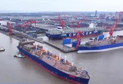 全球領(lǐng)先LNG運(yùn)輸船“天山”號即將交付