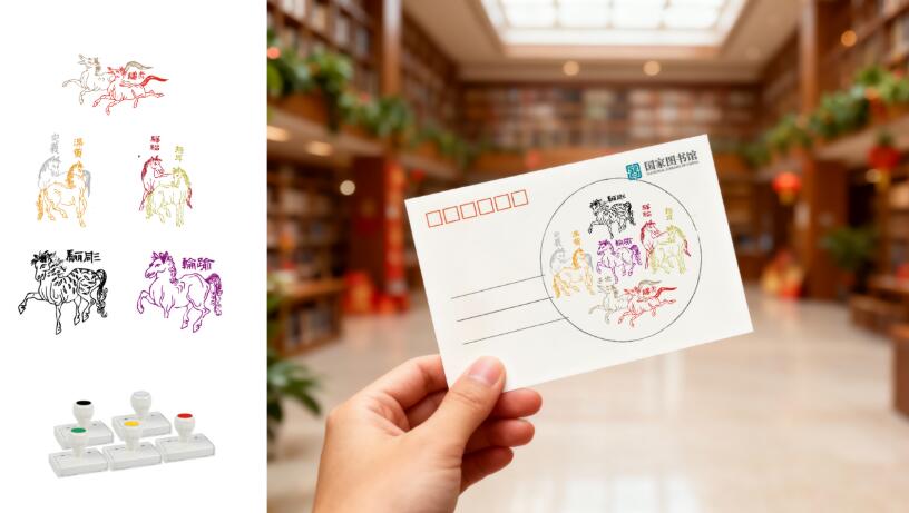 國圖文創(chuàng)館非遺市集啟幕 馬年藏書票同步首發(fā)