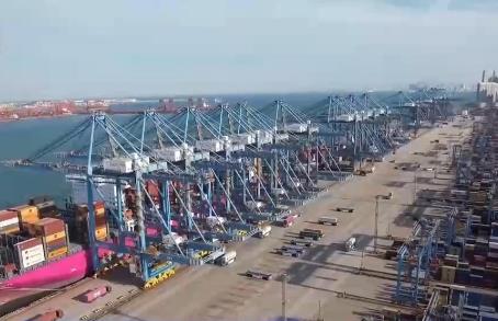 通關(guān)時(shí)間壓縮50% 青島港實(shí)現(xiàn)進(jìn)出口物流“一單到底”