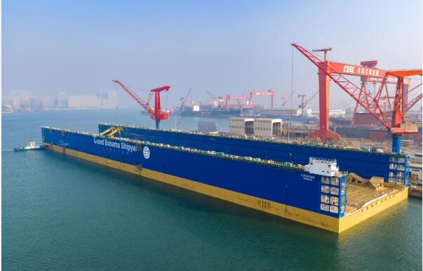 全球最大級！北海造船成功交付12萬噸舉力浮船塢