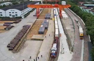 長(zhǎng)三角鐵路中歐（中亞）班列首次在春運(yùn)期間開行超350列