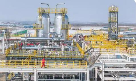 新疆油田天山氣田累產(chǎn)工業(yè)氣超10億立方米