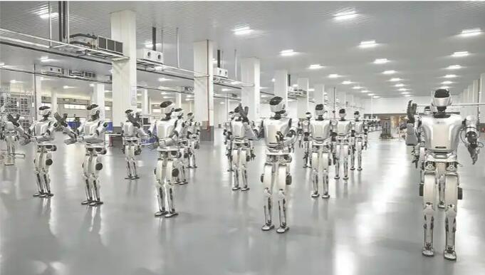 我國首條萬臺級人形機(jī)器人產(chǎn)線正式啟用